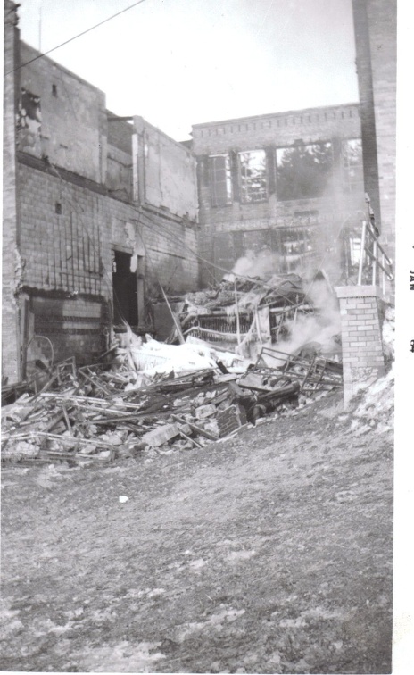 1963 branch school fire aftermath 5